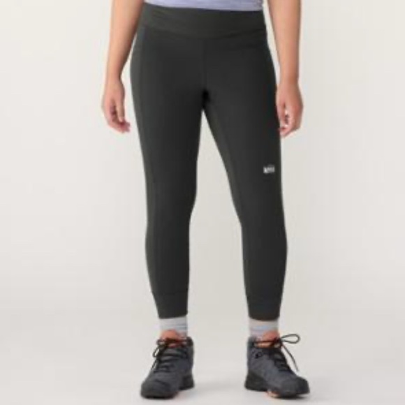 REI co-op traiade Black Leggings - Picture 1 of 6